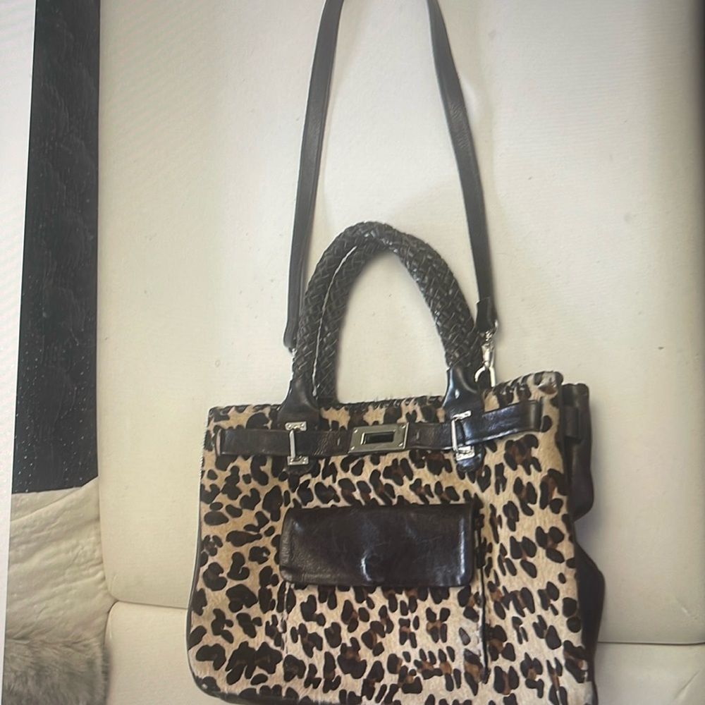 CARLA MANCINI bag, leather from Italy & made in LA, beautiful leather.189 now140